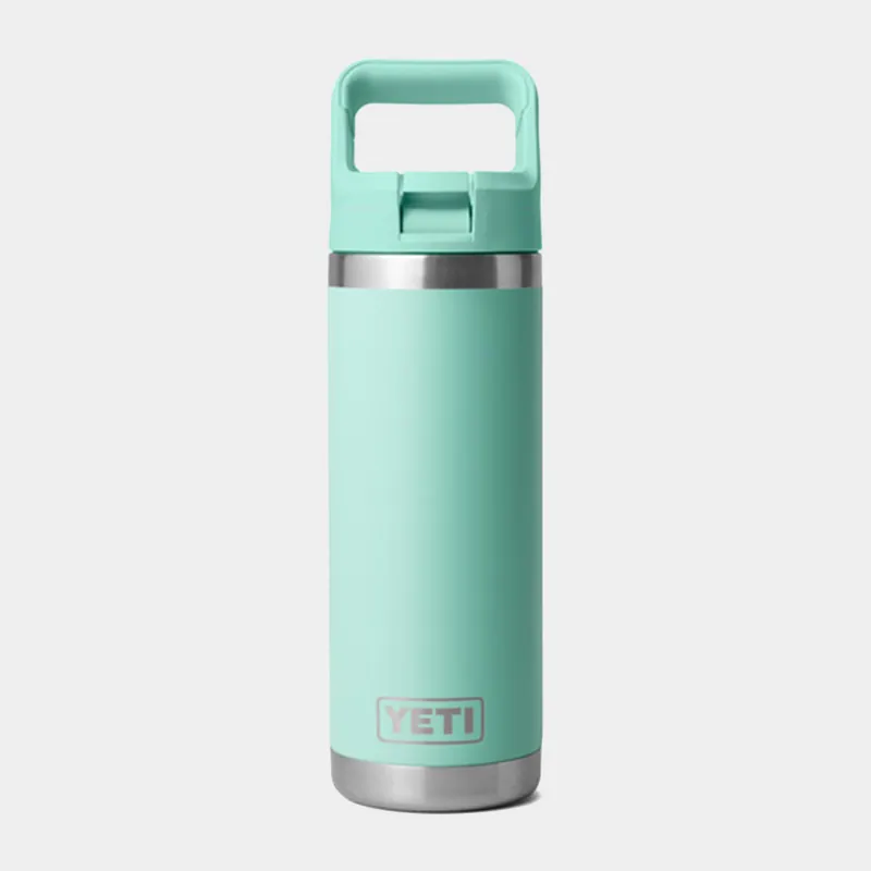 Certified YETI Rambler® 18oz (532ml) Bottle with Straw Cap