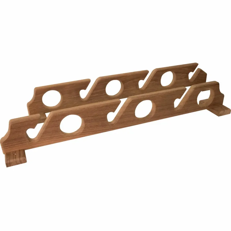 Fan Favorite Teak Six Rod Holder