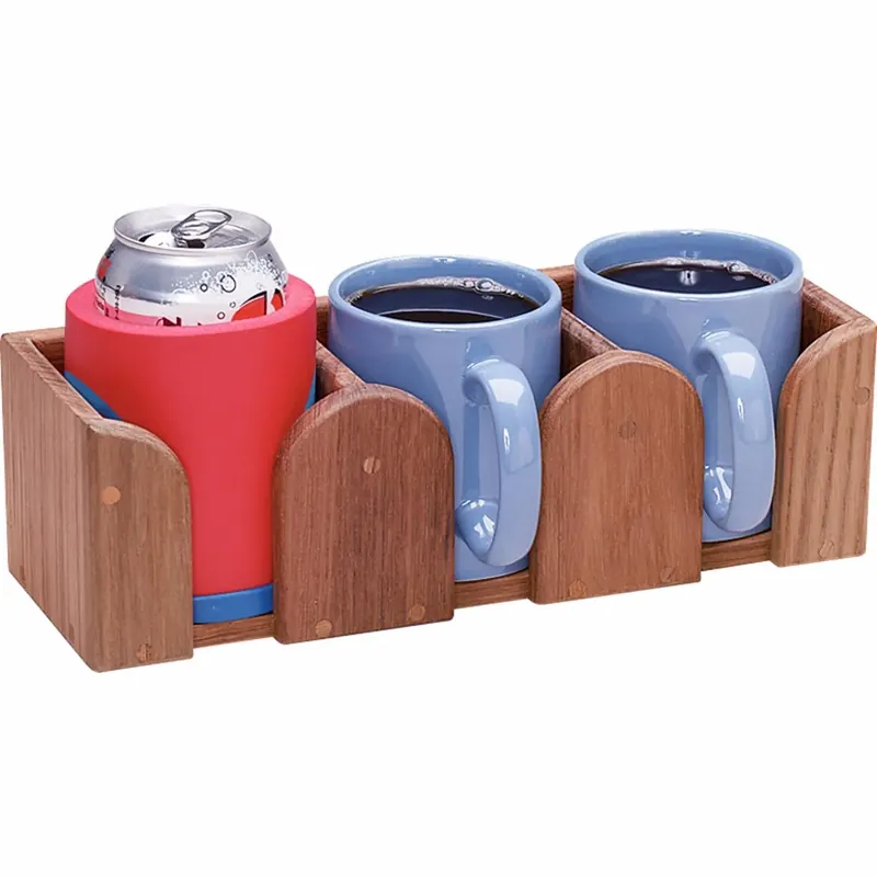 Teak Three Mug Rack Super Sale