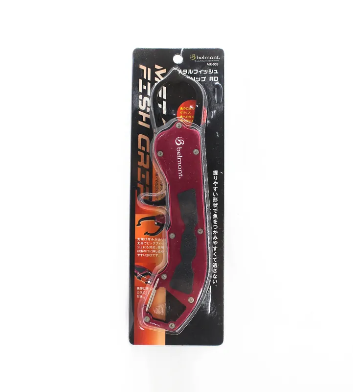Belmont MR-005 Fish Grip Aluminium 216 x 50 x 16mm Red (0052) Trending