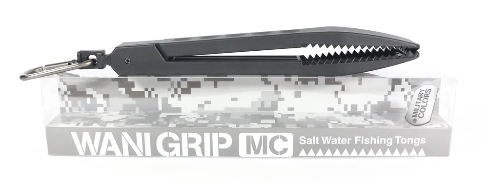 Same Day Shipping Daiichi 33216 Wani Grip MC Fishing Tongs 260mm 130 grams Black (2161)