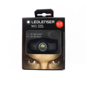Must Have Ledlenser MH5 Headlamp 400 Lumens 180m IP54 94g Rechargeable B G (9873