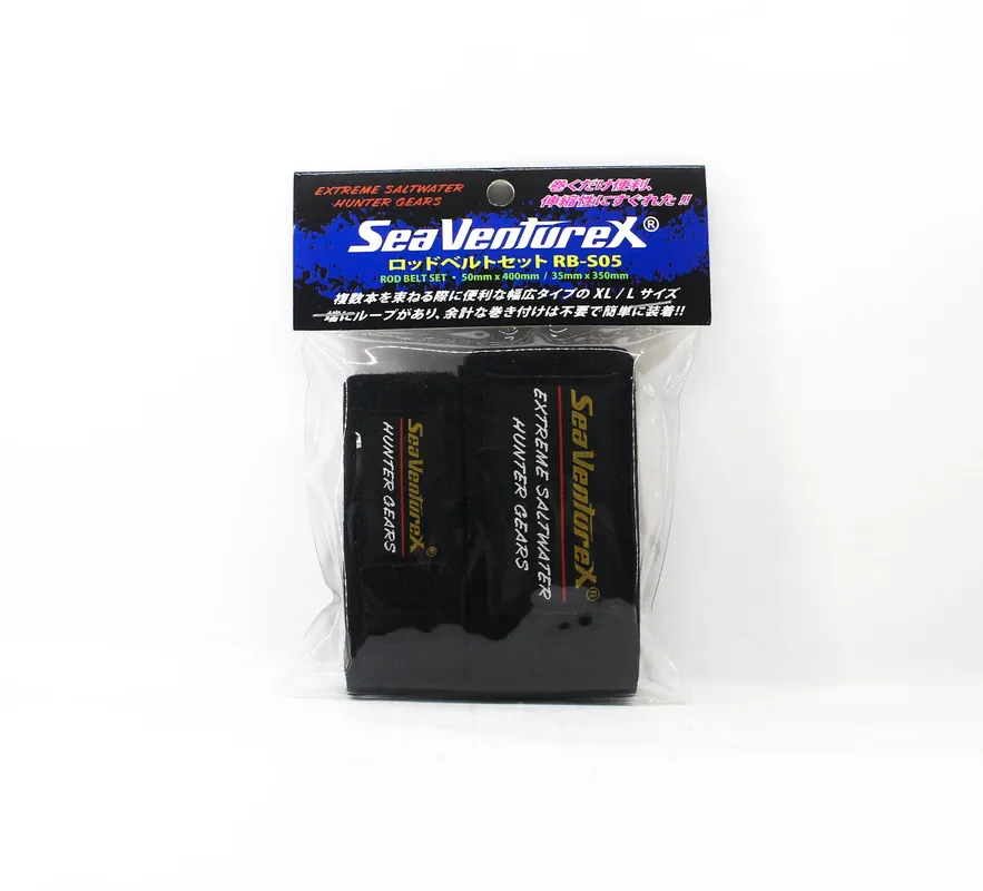 Sea VentureX RB-S05 Rod Belt 2 Piece Size L/XL Black (0713) Cheap