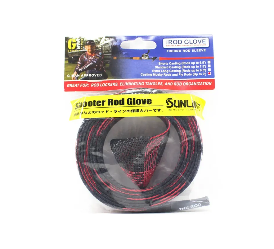 Sunline RGC-70SP Rod Glove Shooter Baitcast up to 9 feet Red (1505) Trending