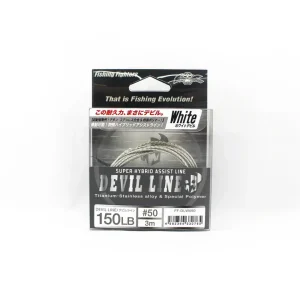 Bargain Fishing Fighters Devil Line Super Hybrid Assist Cord Size 50 150lb W (