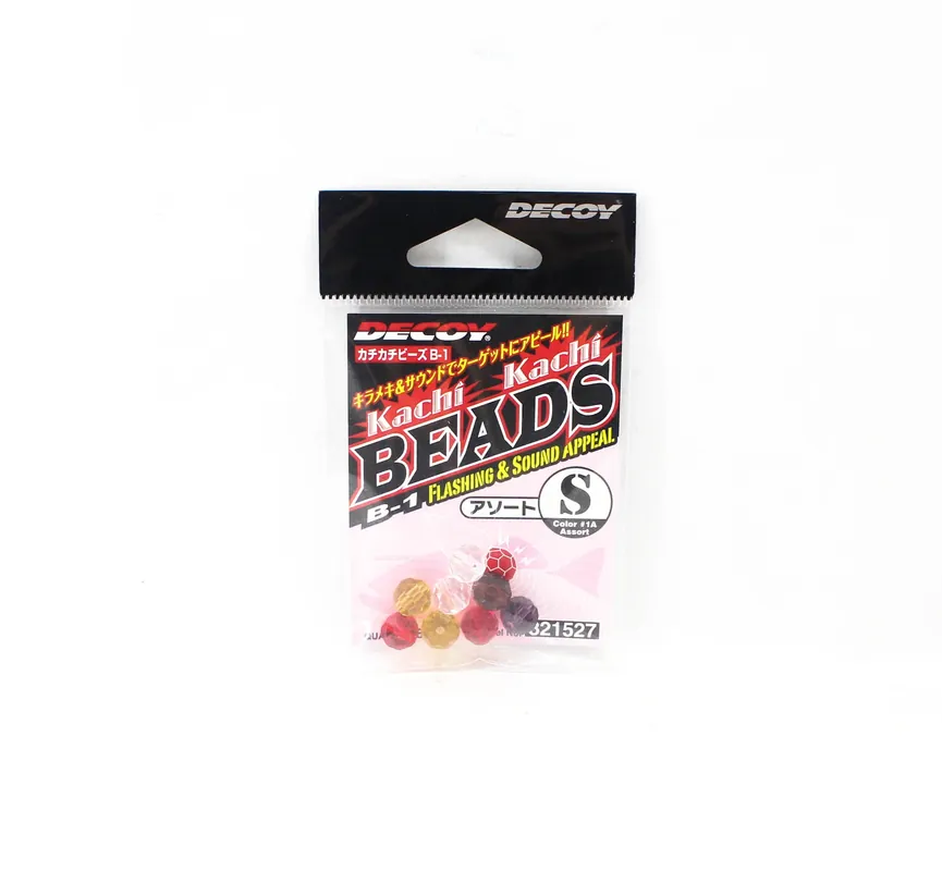 Decoy B-1 Kachi Kachi Beads Assorted Colors Size S (1527) In Demand
