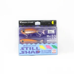 Major Craft Soft Lure Rockliver Still Shad RVSSD-60 3.5 grams 009 (105 Best Choice