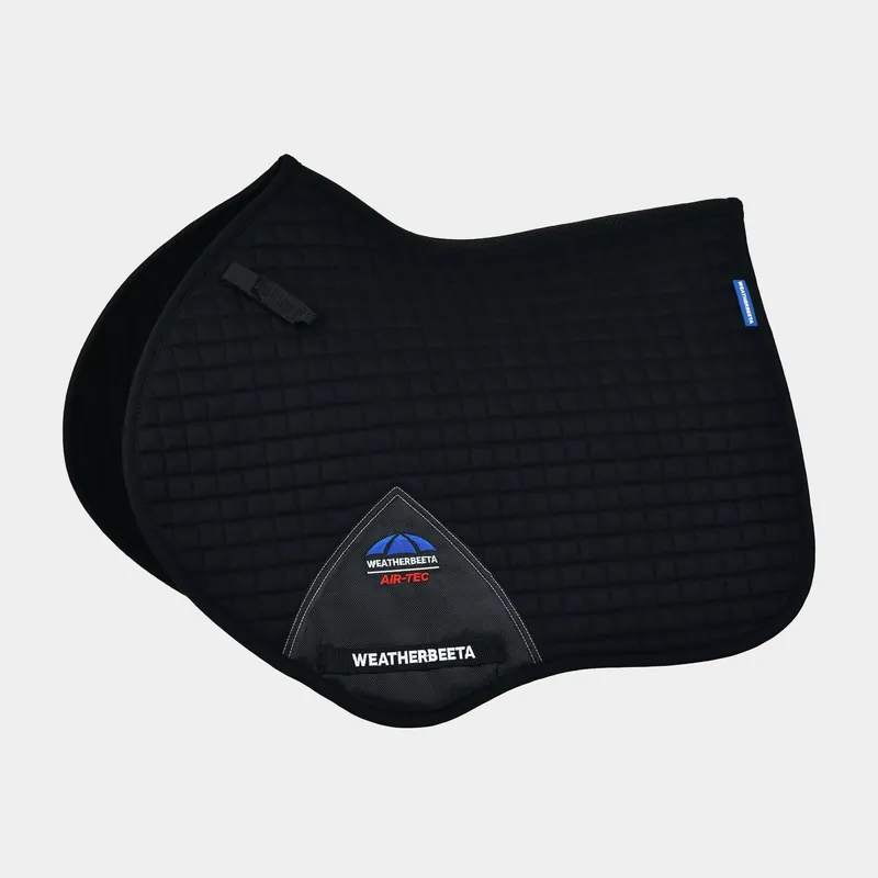 Place Order WeatherBeeta Prime Air-Tec Jump Saddle Pad Black