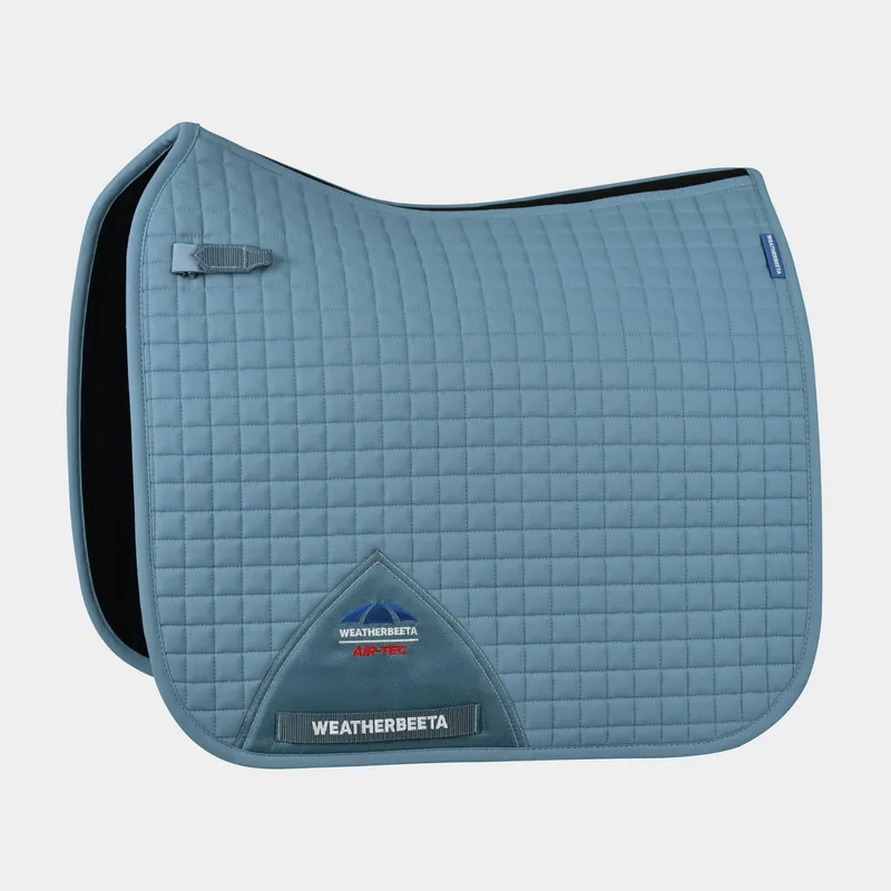 WeatherBeeta Prime Air-Tec Dressage Saddle Pad Washed Denim Special Discount