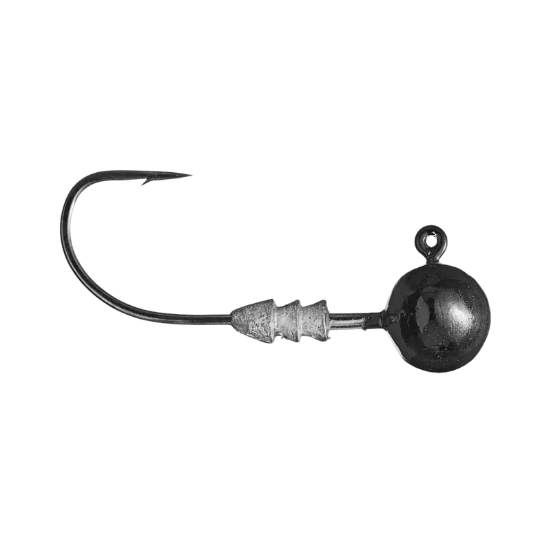 Budget VMC FINESSE FOOTBALL JIG 4PK - BLACK