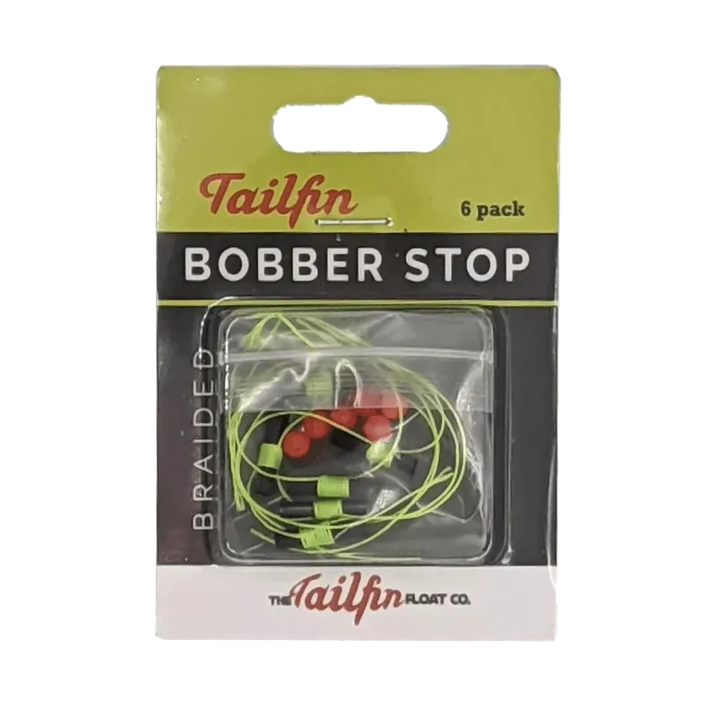 Genuine TAILFIN SPORTS BOBBER STOPS 6PK