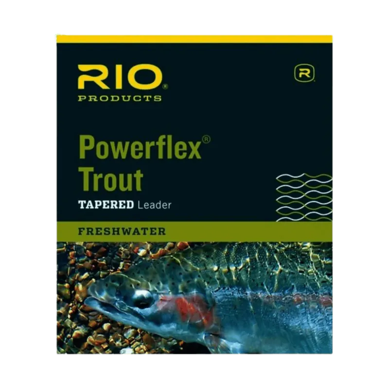 Hot Picks RIO POWERFLEX TROUT LEADERS - 9FT 7X"