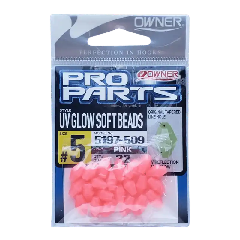 One Day Deal OWNER UV SOFT GLOW BEADS - PINK