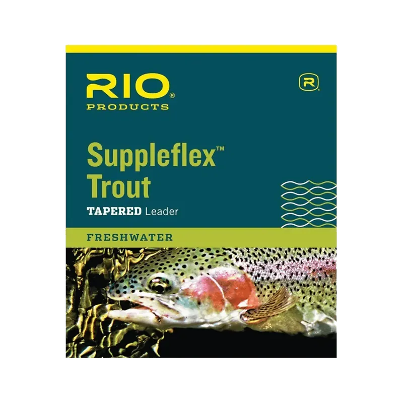 Best Choice RIO SUPPLEFLEX TROUT LEADER - 9FT 6X