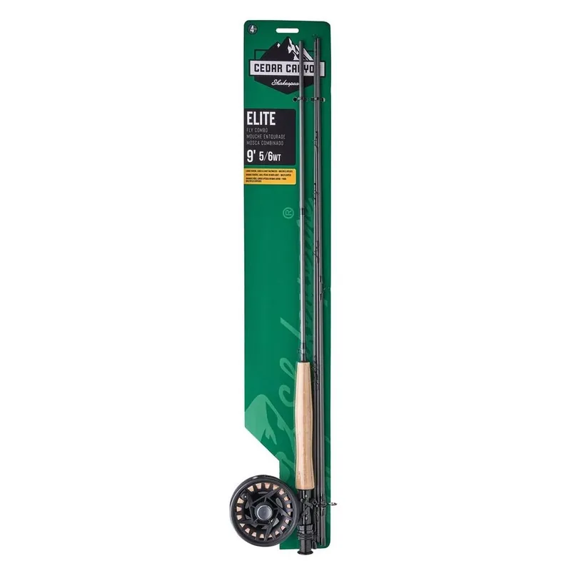 Buy Direct Shakespeare Cedar Canyon Elite Fly Rod & Reel Combo BD1873