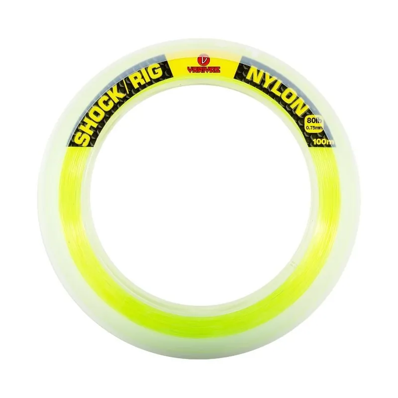 Brand New Varivas Shock/Rig Nylon Yellow 60lb - 0.70mm BC9256YL