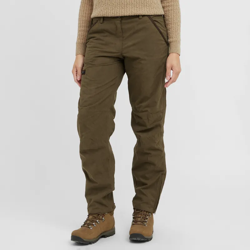 Markdown Hoggs of Fife Womens Struther Waterproof Trousers Sage