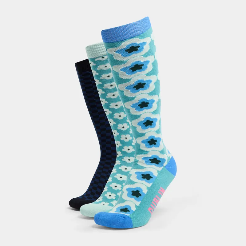 Crafted Dublin Adults 3 Pack Socks