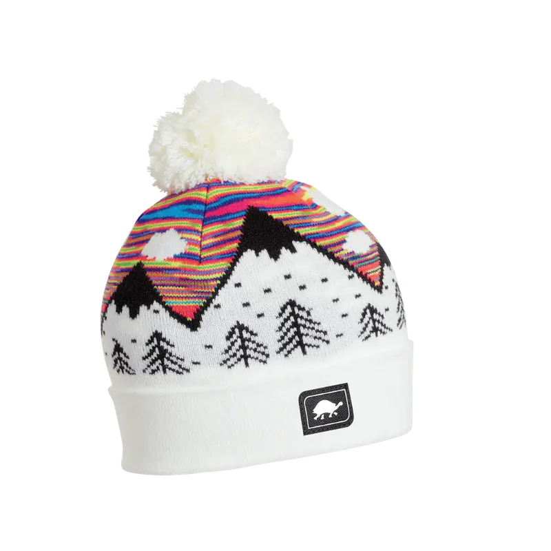 TURTLE FUR KIDS MOUNTAIN DREAMER BEANIE - RAINBOW Order Now