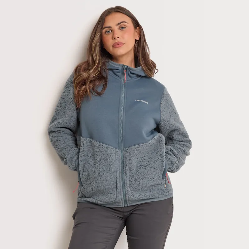 Craghoppers Women’s Telesto Full Zip Hooded Fleece Limited Offer