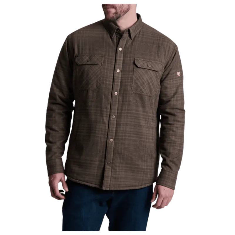 Genuine KUHL MEN‘S JOYRYDR FLANNEL SHIRT-JACKET - DARK ROAST