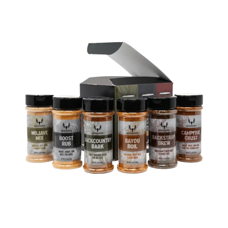 MEATEATER BRAND MEATEATER SEASONINGS 6PK - ALL FLAVORS Best Choice