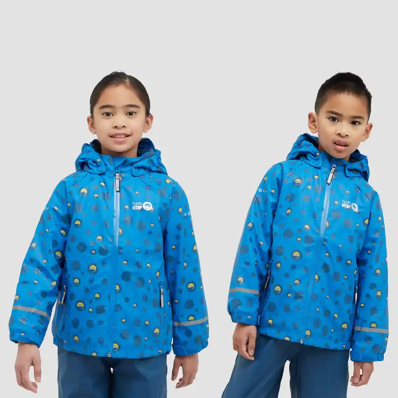 Secure Checkout Spotty Otter Kids’ Forest Leader Insulated Printed PU Jacket