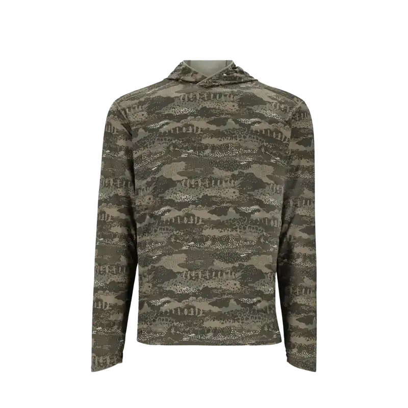 SIMMS MEN‘S BUGSTOPPER SOLARFLEX HOODY - SHROUD LODEN Special Discount