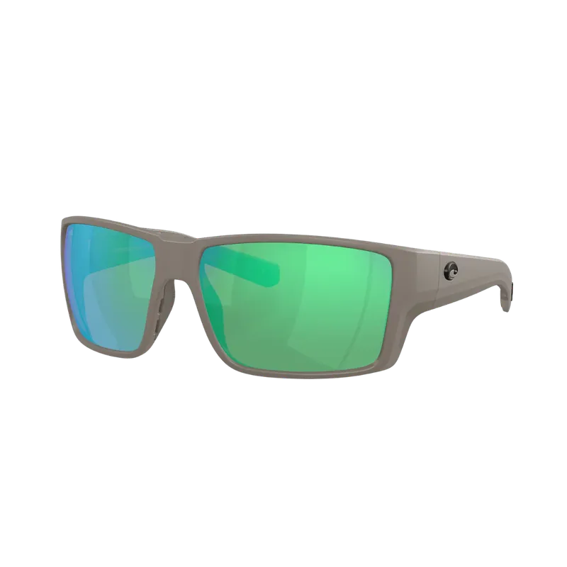 Cheap COSTA DEL MAR REEFTON PRO SUNGLASSES - GREEN MIRROR 580G - MATTE OLIVE SHALE
