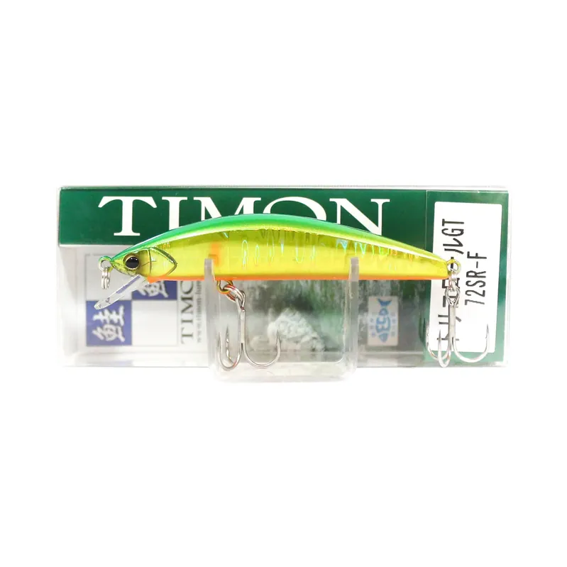Holiday Sale Jackall Timon Tricoroll GT 72 SR-F Floating Lure Green Gold Ayu (4613)