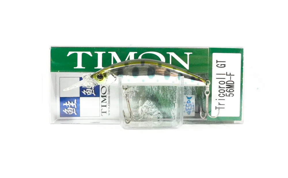 Jackall Timon Tricoroll GT 56 MD-F Floating Lure Silver Yamame (4155) Hot Picks