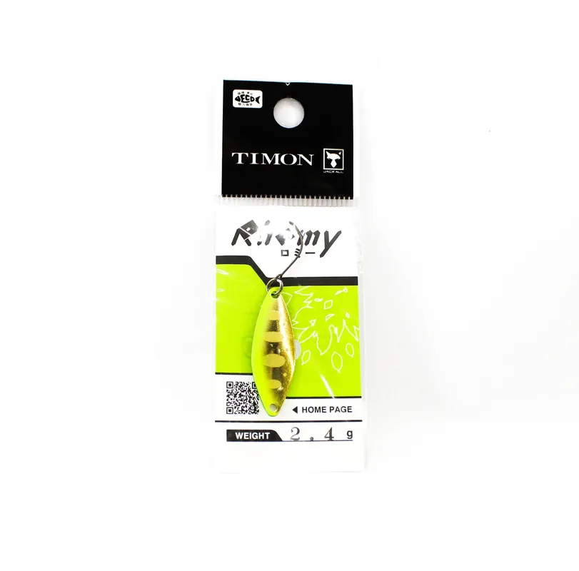 Must Have Jackall Timon Rhomy Trout Spoon 2.4 grams 212 Chart Green Yamame (6139
