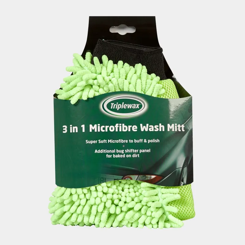 Direct From Factory Triplewax 3-in-1 Microfibre Wash Mitt